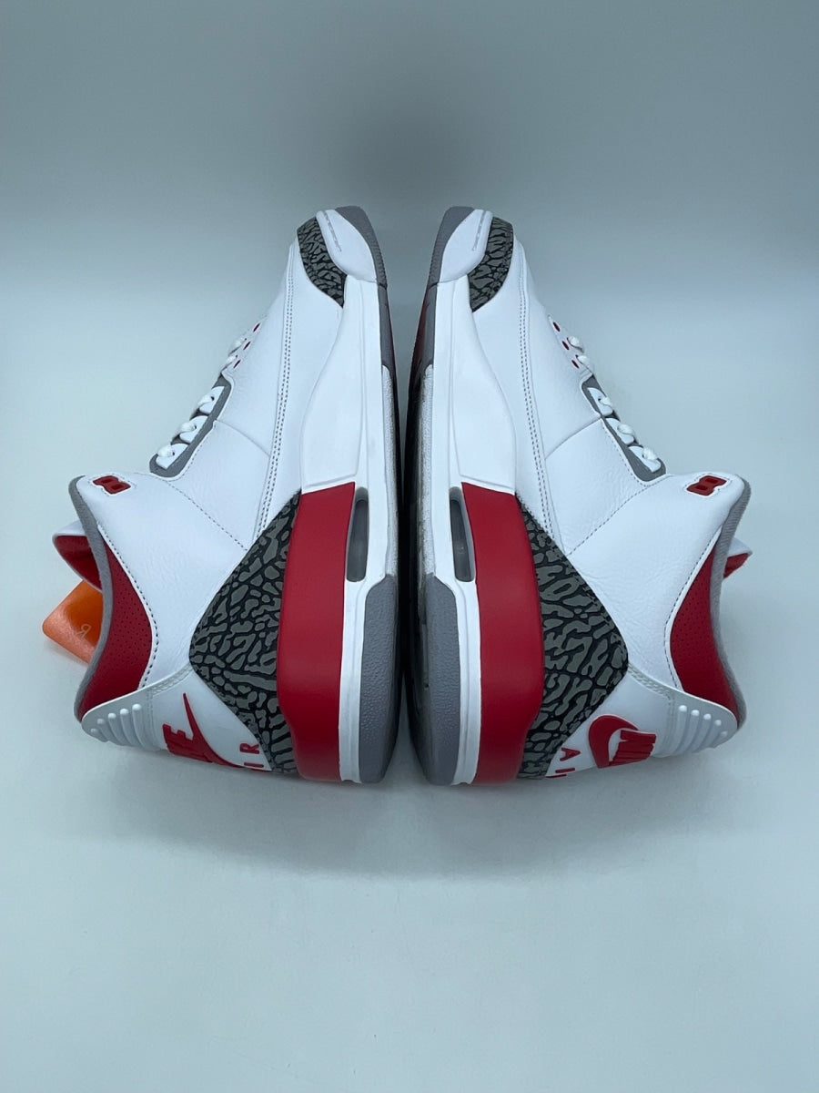 Jordan 3 Retro Fire Red (2022) 13 (Moderately Worn Pre-Owned)JordanWhite/Fire Red/Cement Grey/Black - Image 6