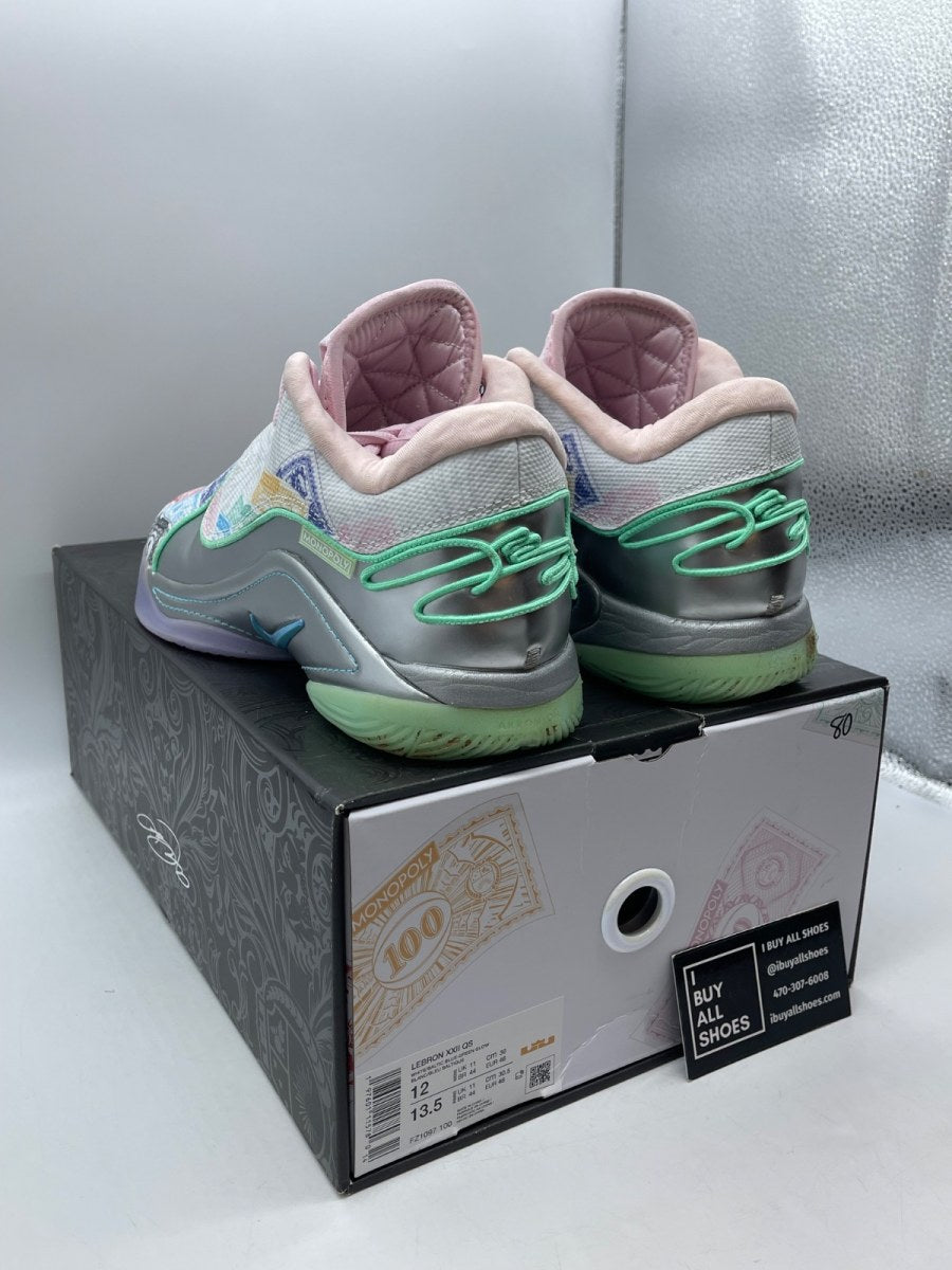 Monopoly x Nike LeBron 22 QS 'Currency' 12 (Moderately Worn Pre-Owned) - Image 4