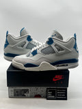 Jordan 4 Retro Military Blue (2024) 10 (Lightly Worn Pre-Owned) - Image 1