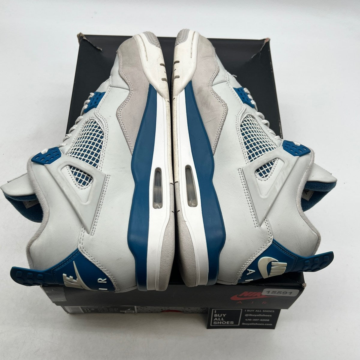 Jordan 4 Retro Military Blue (2024) - Image 7