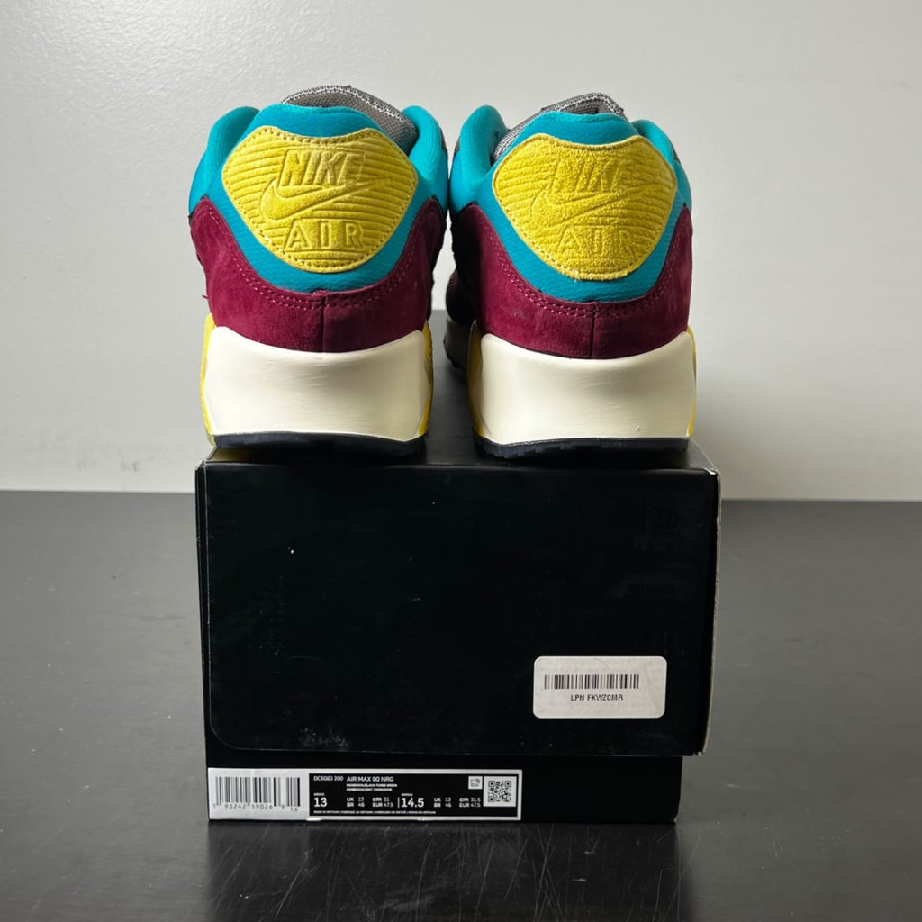 Nike Air Max 90 NRG Ridgerock Turbo Green 13 (Lightly Worn Pre-Owned)NikeRidgerock/Turbo Green/Saturn Gold/Black - Image 4