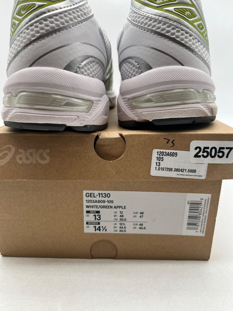 ASICS Gel-1130 White Green Apple 13 (Lightly Worn Pre-Owned)ASICSWhite/Green Apple - Image 6