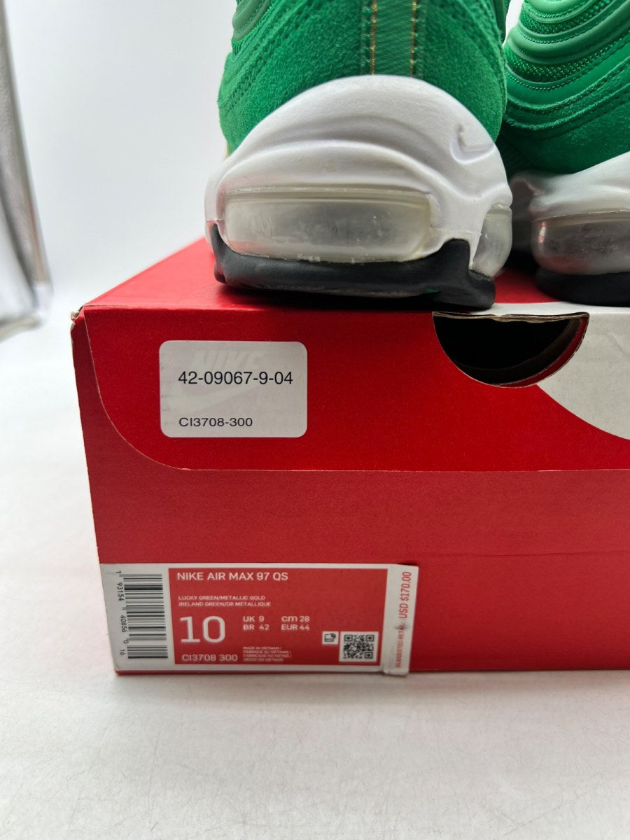 Nike Air Max 97 QS 'Olympic Rings - Green' 10 (Lightly Worn Pre-Owned)Nike - Image 4