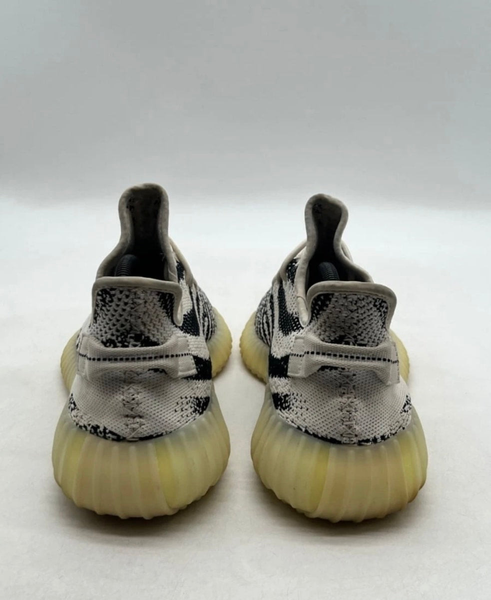 adidas Yeezy Boost 350 V2 Zebra 10 (Moderately Worn Pre-Owned)adidasWhite/Core Black/Red - Image 4