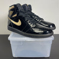 Jordan 1 Retro High Black Metallic Gold (2020) 12 (Moderately Worn Pre-Owned)JordanBlack/Black-Metallic Gold - Image 1
