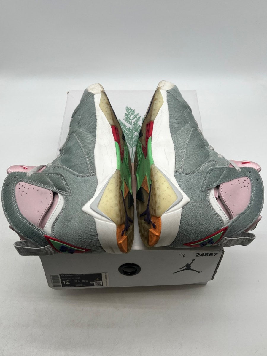 Jordan 7 Retro Neutral Grey 12 (Lightly Worn Pre-Owned)JordanNeutral Grey/Summit White-Pink Foam-Summit White - Image 9