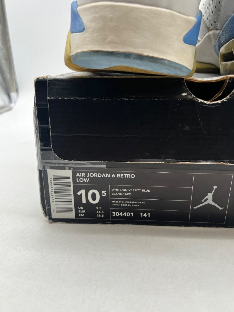 Jordan 6 Retro Low University Blue (Size 10.5) - Image 6