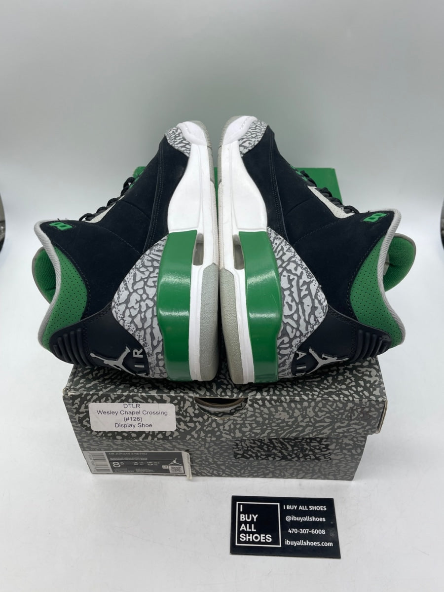 Jordan 3 Retro Pine Green 8.5 (Moderately Worn Pre-Owned) - Image 6