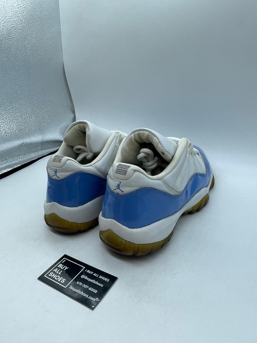 Jordan 11 Retro Low Columbia Blue (2001) 14 (Heavily Worn Pre-Owned) - Image 5