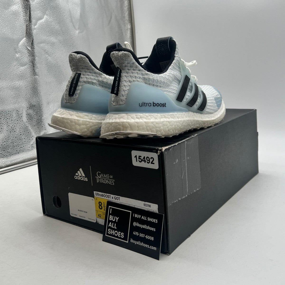 adidas Ultra Boost 4.0 Game of Thrones White Walkers - Image 5