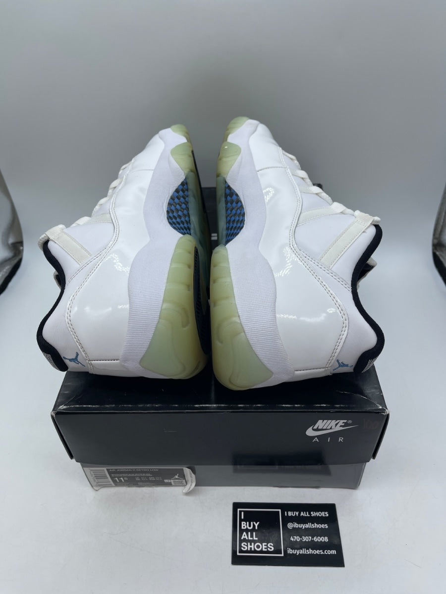 Jordan 11 Retro Low Legend Blue 11.5 (Moderately Worn Pre-Owned) - Image 6