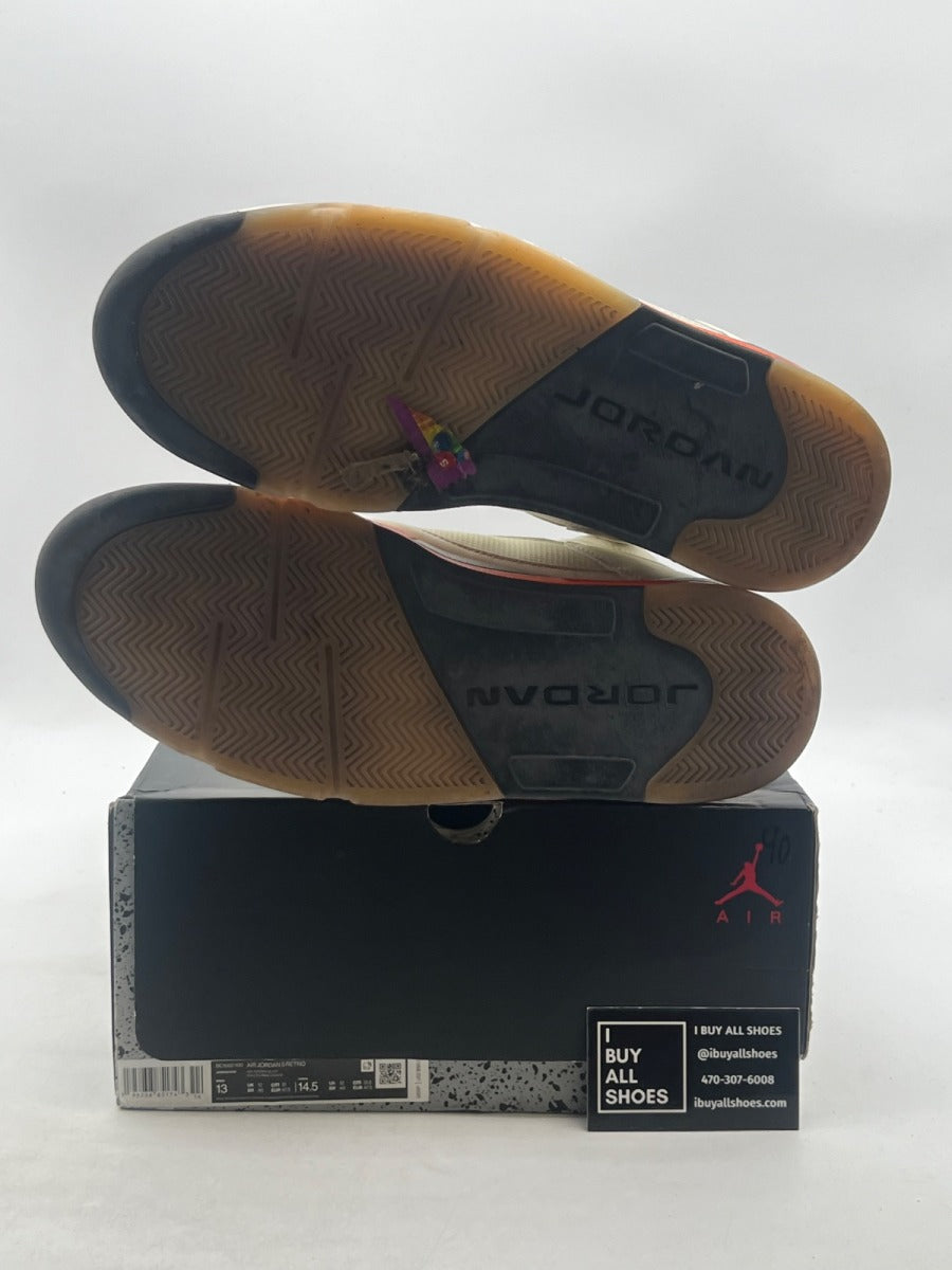 Jordan 5 Retro Shattered Backboard 13 (Lightly Worn Pre-Owned) - Image 8