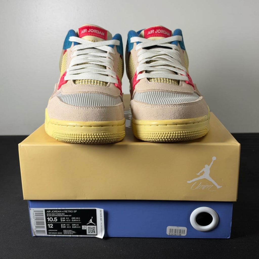 Jordan 4 Retro Union Guava Ice (Size 10.5) - aux