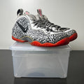 Nike Air Foamposite Pro Elephant Print 9.5 (Heavily Worn Pre-Owned)NikeWolf Grey/Black-Hyper Pink - Image 1
