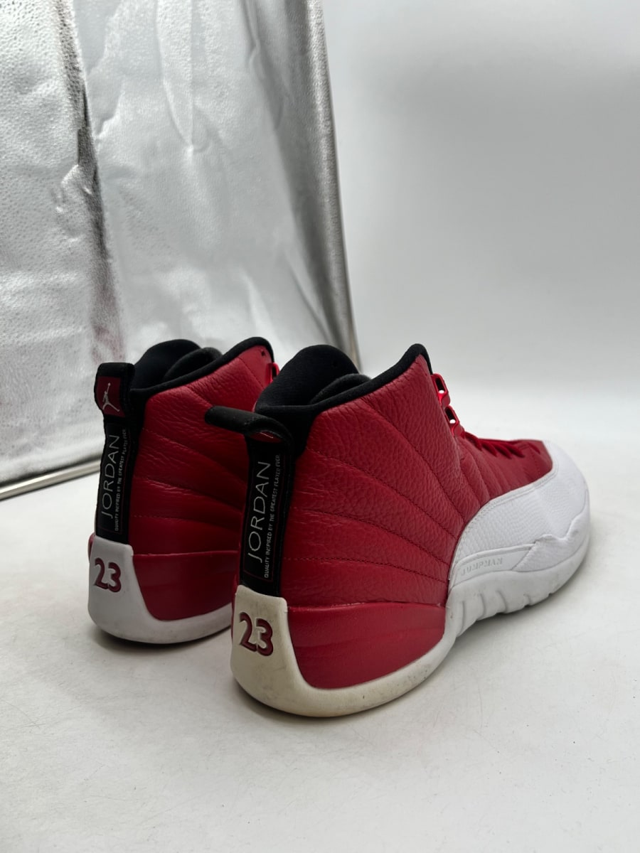 Jordan 12 Retro Gym Red 12 (Moderately Worn Pre-Owned)JordanGym Red/Black-White - Image 3