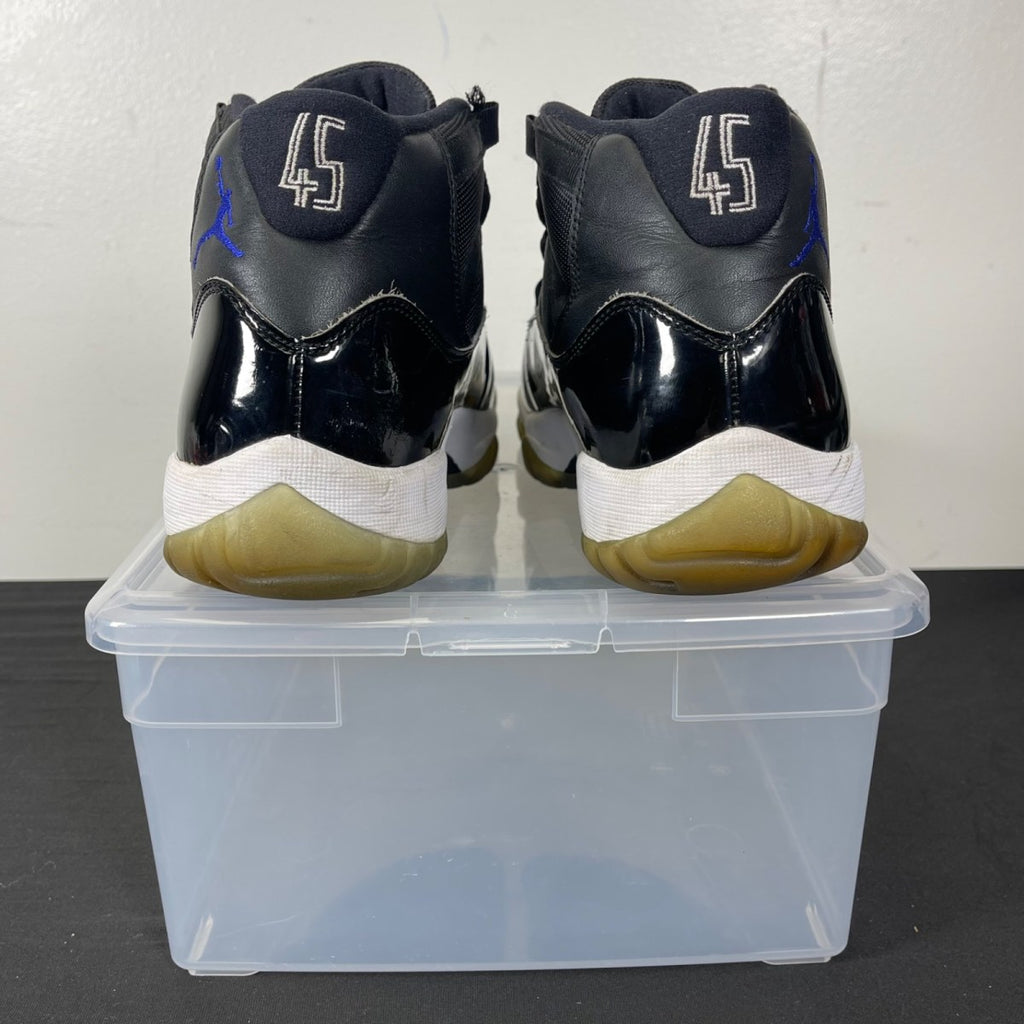 Jordan 11 Retro Space Jam (2016) 8 (Moderately Worn Pre-Owned)JordanBlack/Dark Concord-White - Image 4