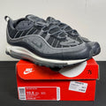 Nike Air Max 98 Black Anthracite 10.5 (Moderately Worn Pre-Owned)NikeBlack/Anthracite-Dark Grey-White - Image 1