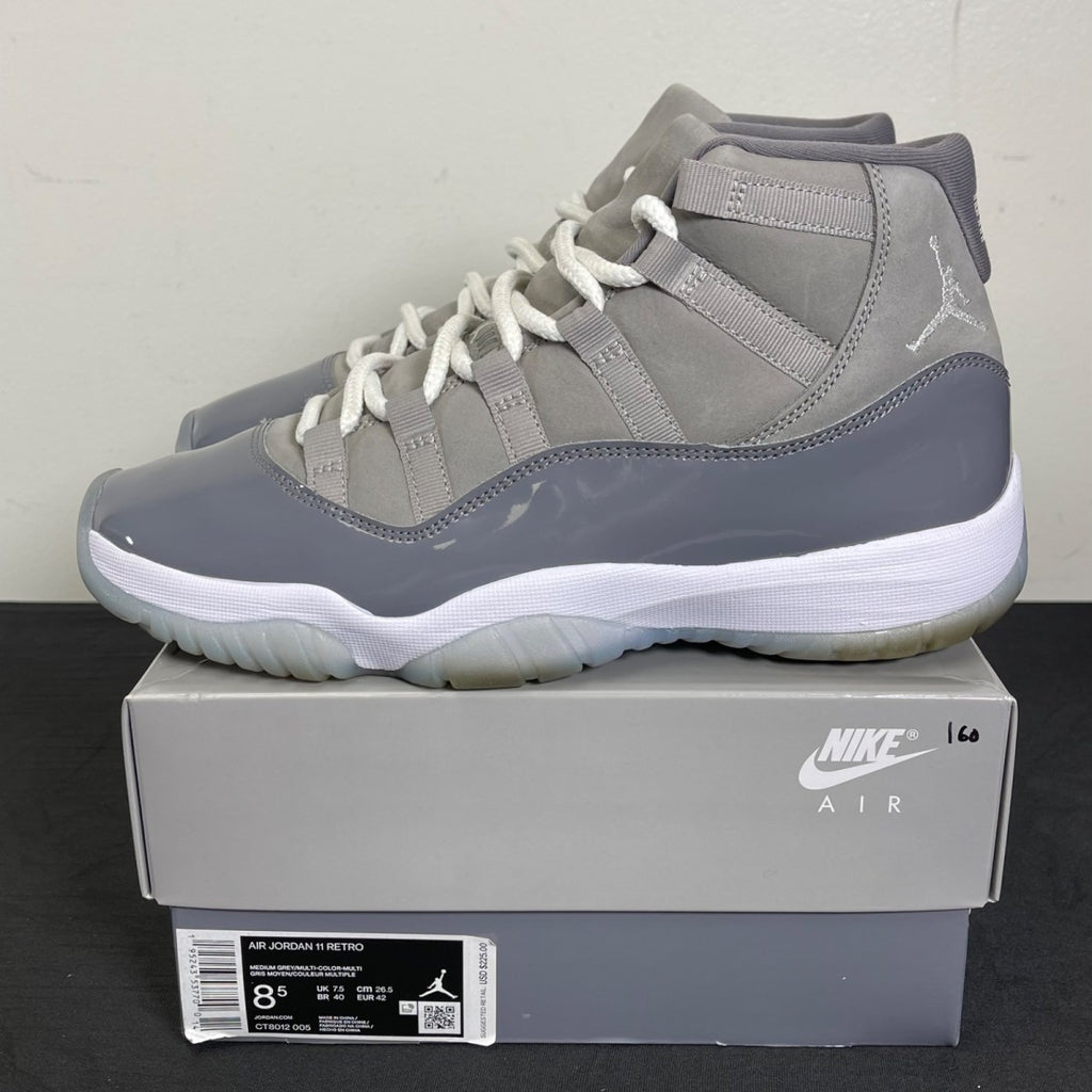 Jordan 11 Retro Cool Grey (2021) 8.5 (Moderately Worn Pre-Owned)JordanMedium Grey/Multi-Color/Multi-Color - Image 3