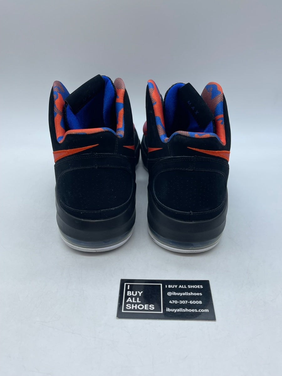 Nike Air Max PE Black Blue Orange 13 (Moderately Worn Pre-Owned) - Image 3
