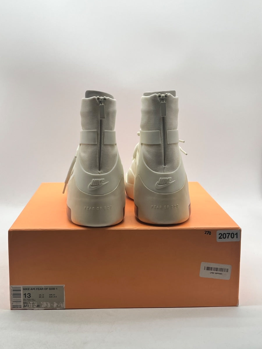 Nike Air Fear Of God 1 Sail Black 13 (Lightly Worn Pre-Owned) - Image 3