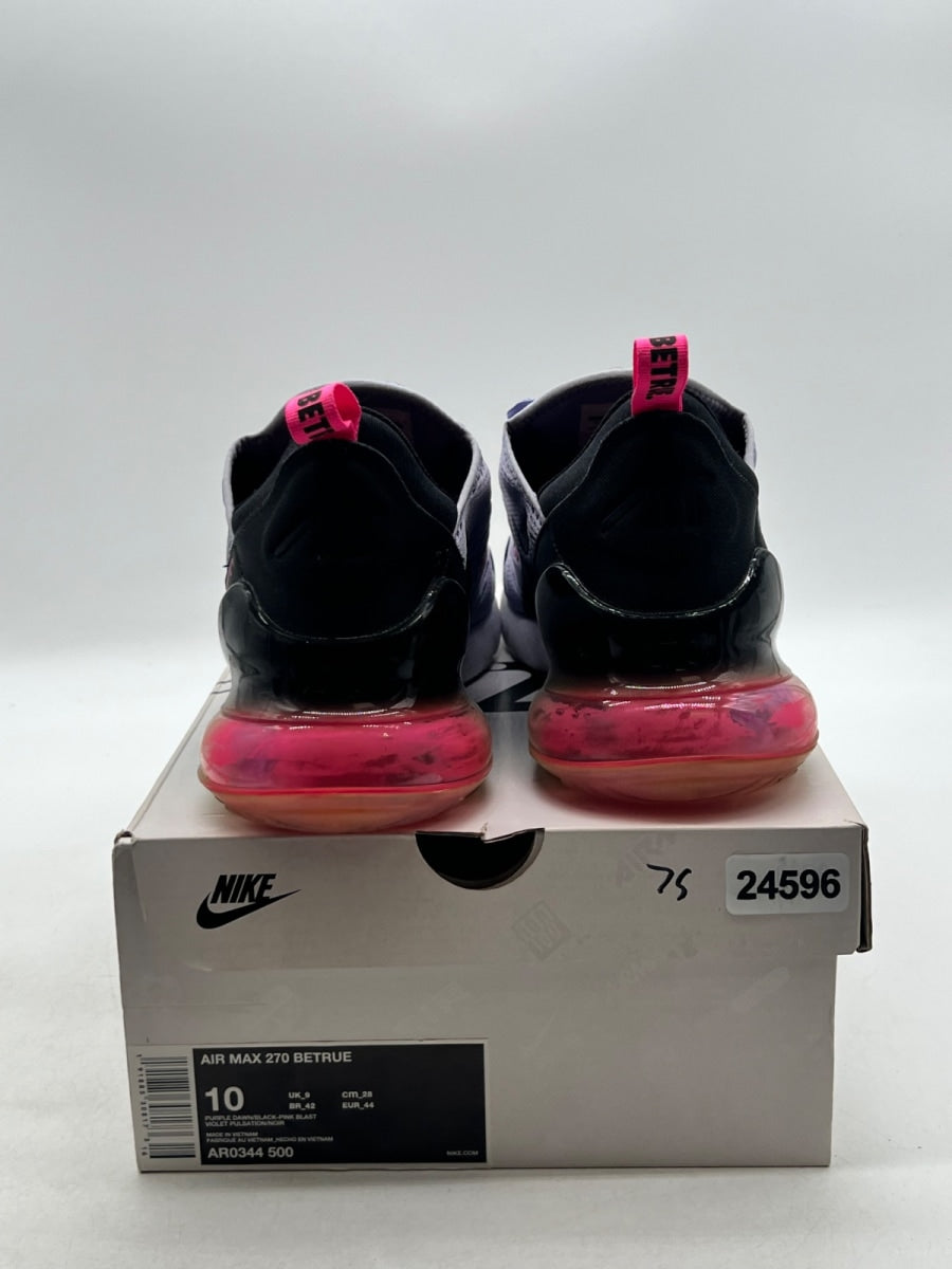 Nike Air Max 270 Betrue (2018) 10 (Lightly Worn Pre-Owned)NikePurple Dawn/Black-Pink Blast-Multi-Color - Image 3