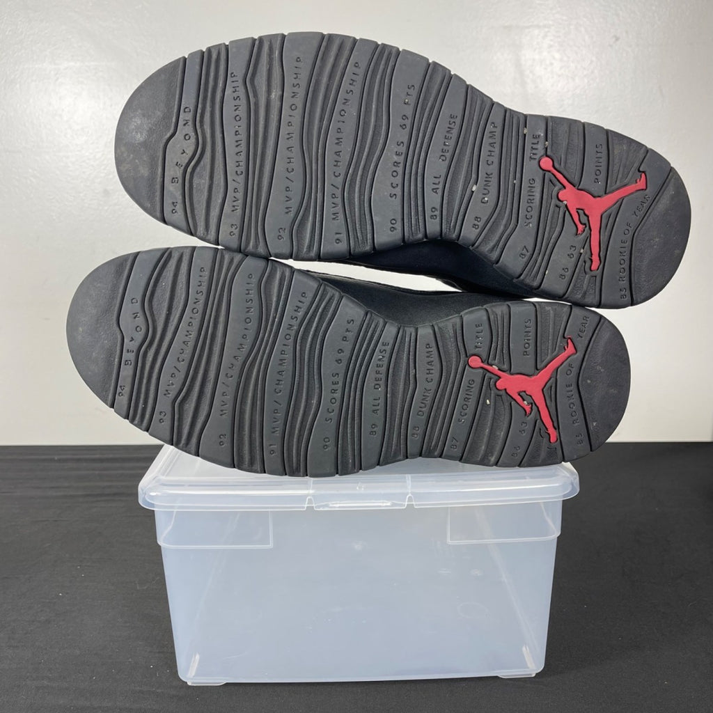Jordan 10 Retro Shadow CDP (2008) 13 (Moderately Worn Pre-Owned)JordanBlack/Dark Shadow-True Red - Image 5