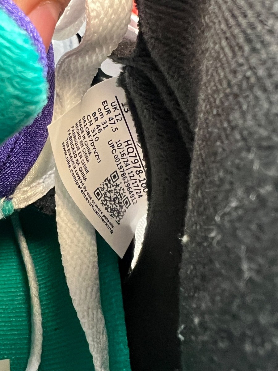 Jordan 5 Retro Grape (2025) 13 (Lightly Worn Pre-Owned) - Image 7
