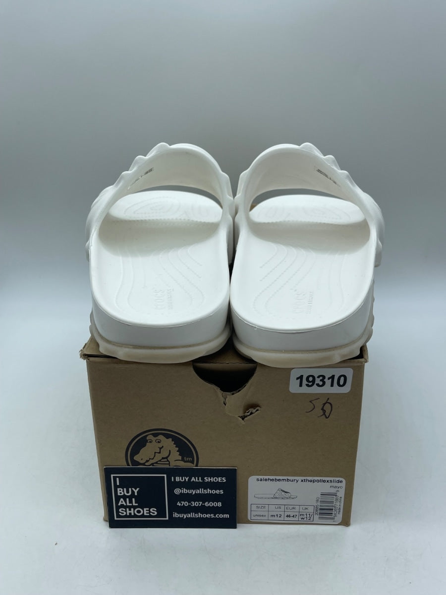 Crocs Pollex Slide by Salehe Bembury Parsnip 12 (Moderately Worn Pre-Owned) - Image 3