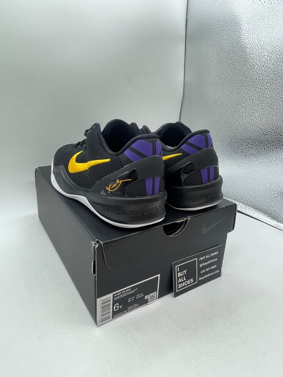 Nike Kobe 8 Lakers Away (GS) 6Y (Moderately Worn Pre-Owned) - Image 4