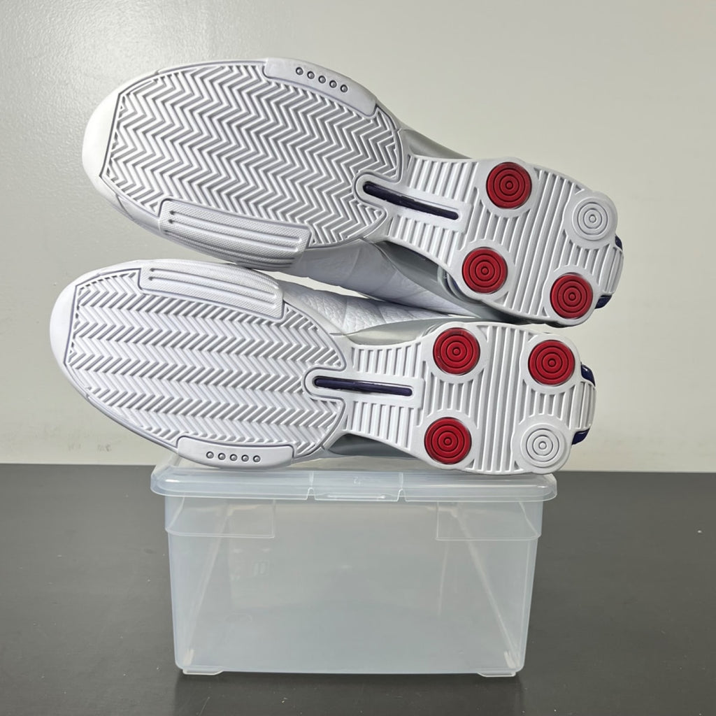 Nike Shox BB4 Toronto Raptors 14 (New Pre-Owned)NikeWhite/Metallic Silver-Court Purple - Image 3