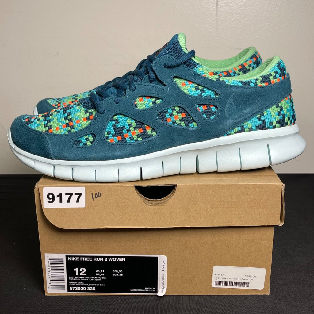 Nike Free Run 2 Woven (Size 12) - Image 3