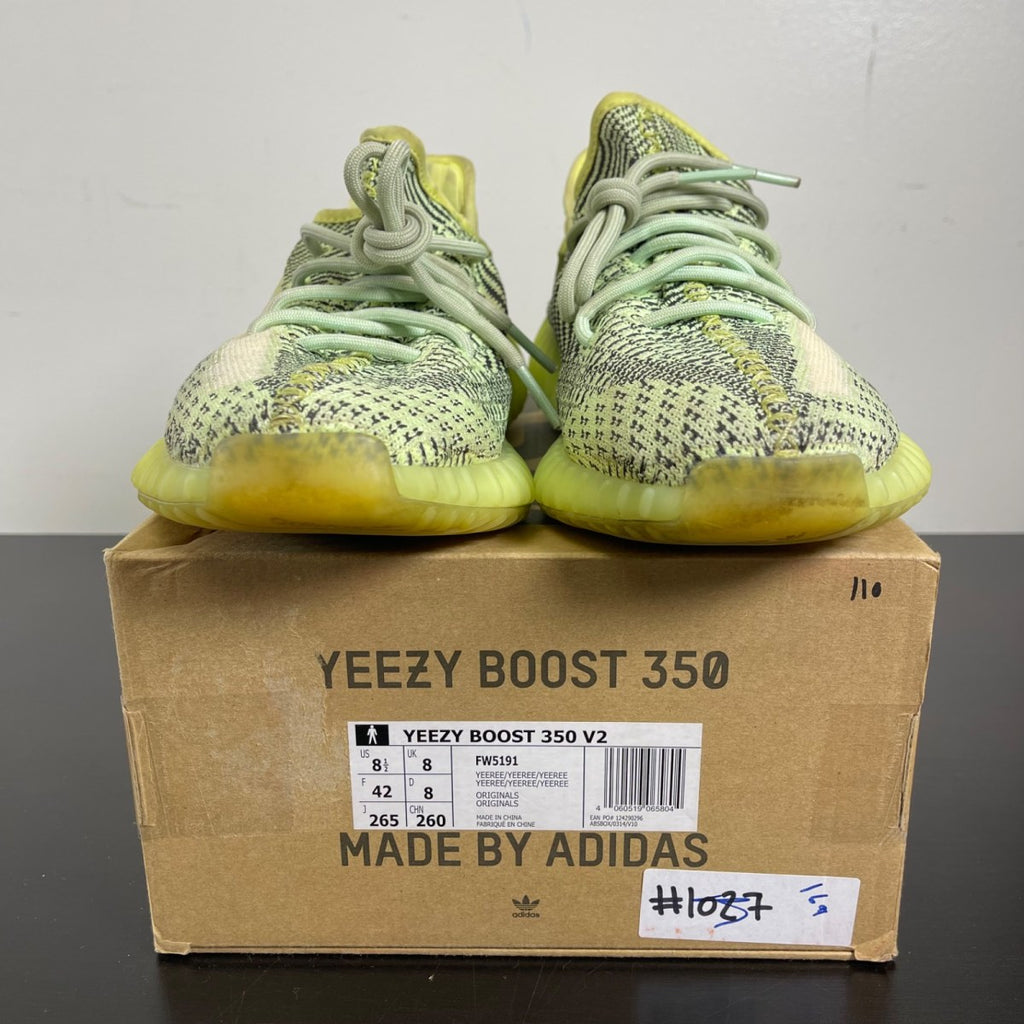 adidas Yeezy Boost 350 V2 Yeezreel (Non-Reflective) 8.5 (Moderately Worn Pre-Owned)adidasYeezreel/Yeezreel/Yeezreel - Image 2