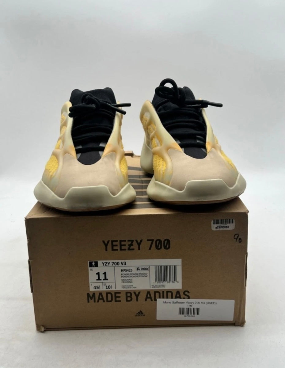 adidas Yeezy 700 V3 Mono Safflower 11 (Lightly Worn Pre-Owned)adidasMono Safflower/Mono Safflower/Mono Safflower - Image 2