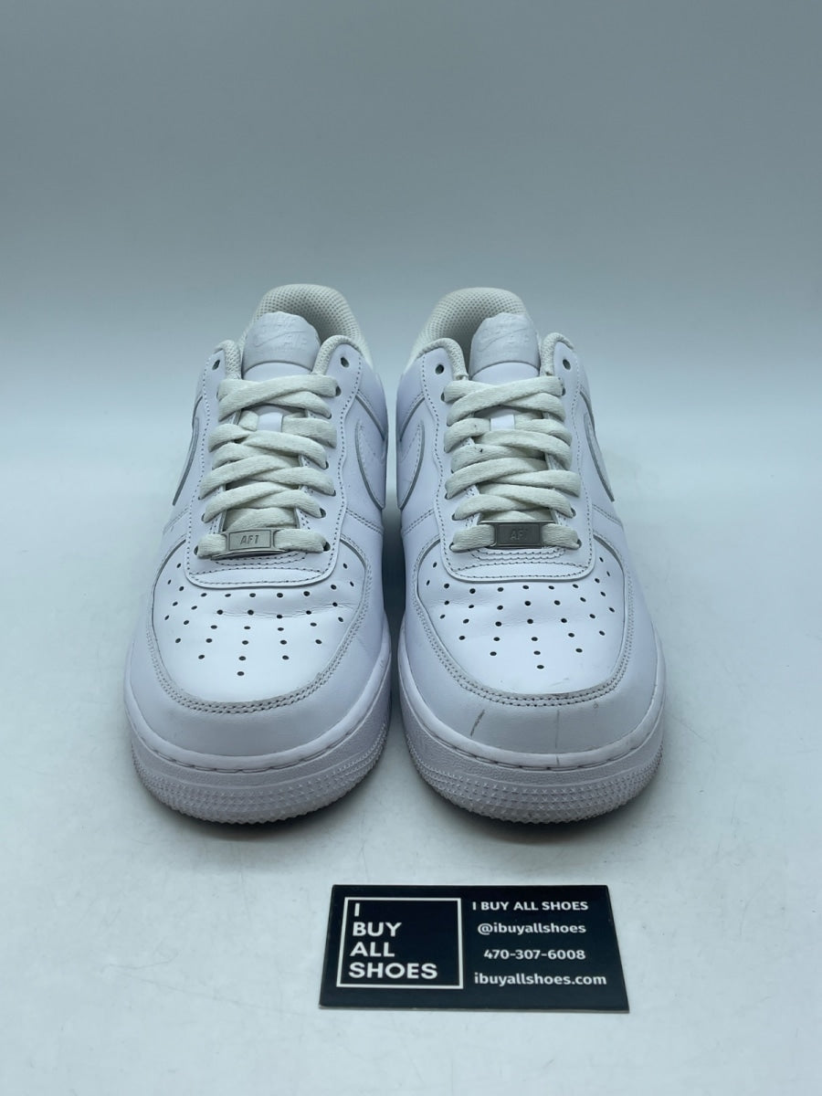 Nike Air Force 1 Low '07 White 8.5 (Moderately Worn Pre-Owned) - Image 2