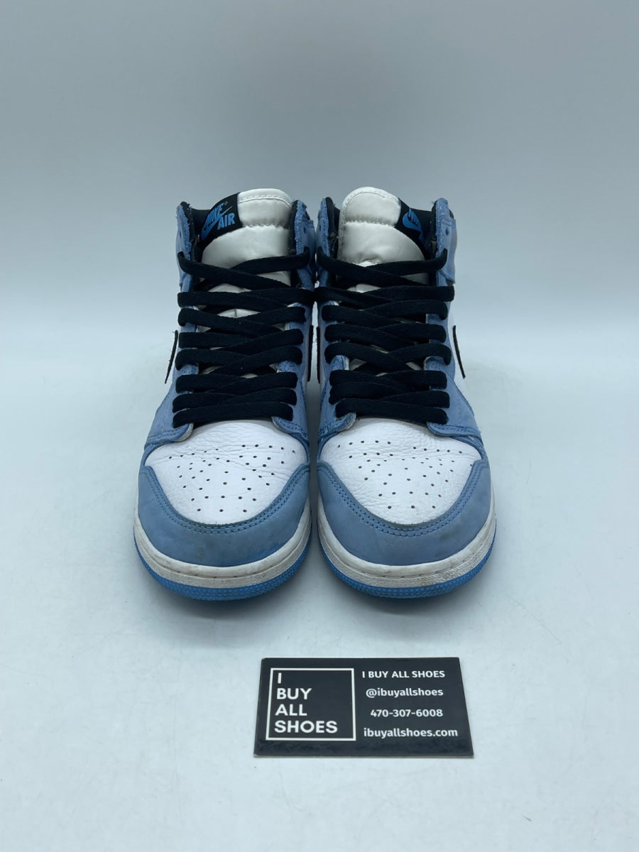 Jordan 1 Retro High OG University Blue (GS) 6.5Y (Moderately Worn Pre-Owned) - Image 2