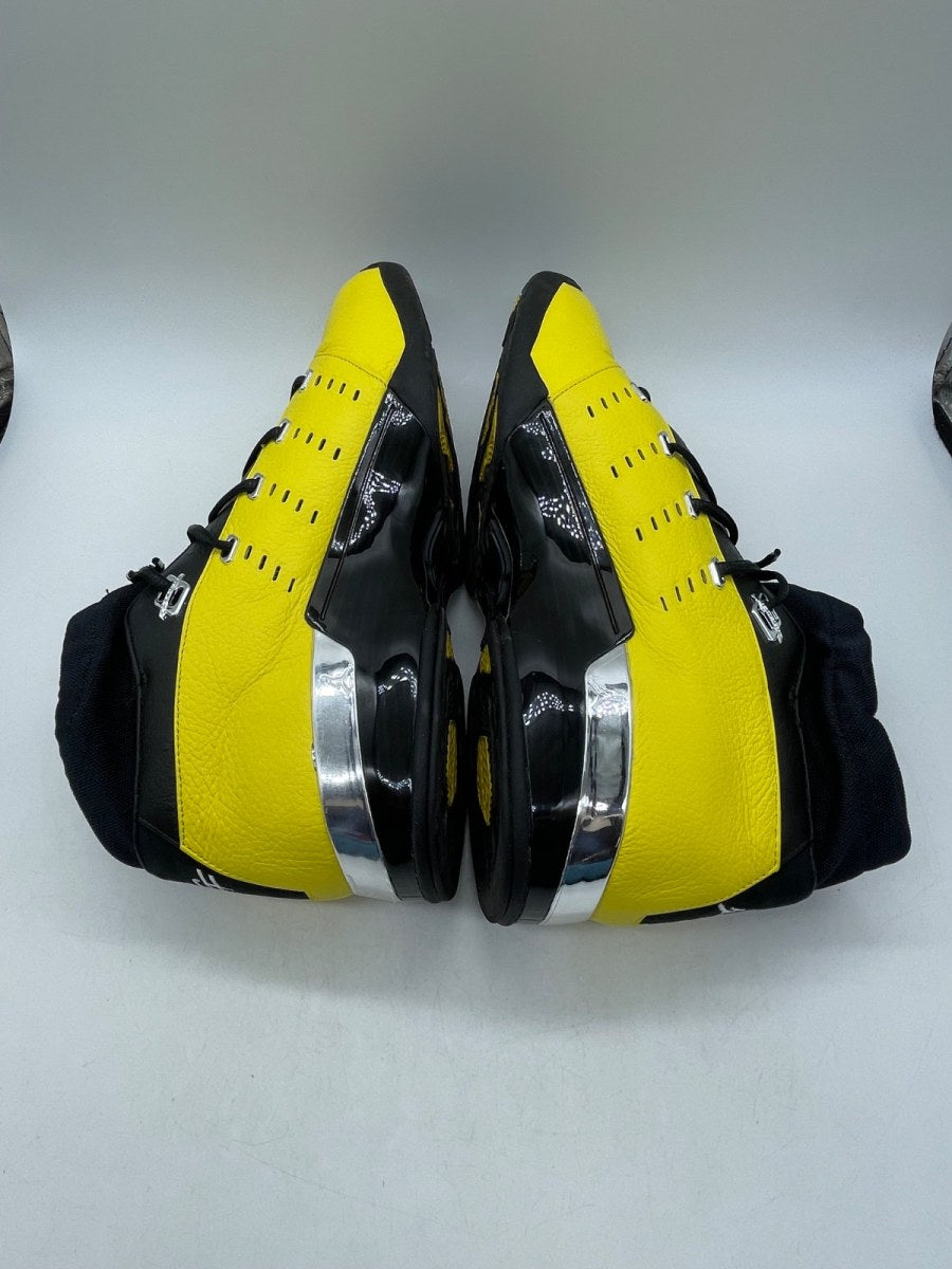 Jordan 17 Retro Low SoleFly Alternate Lightning 14 (Moderately Worn Pre-Owned)JordanBlack/Lightening-Metallic Silver - Image 6