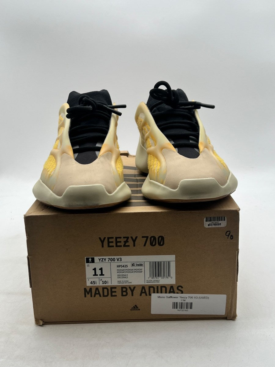 adidas Yeezy 700 V3 Mono Safflower 11 (Lightly Worn Pre-Owned) - Image 2