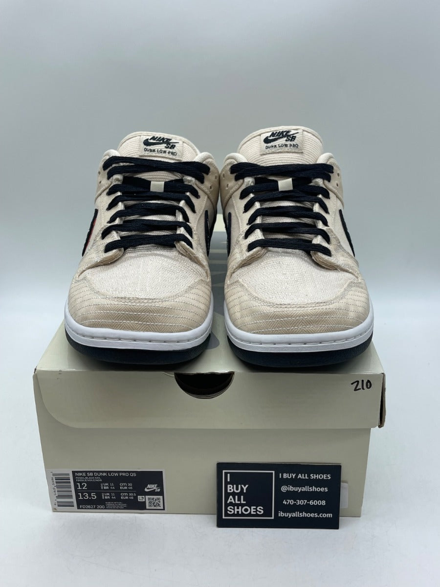 Nike SB Dunk Low Albino & Preto 12 (Moderately Worn Pre-Owned) - Image 2