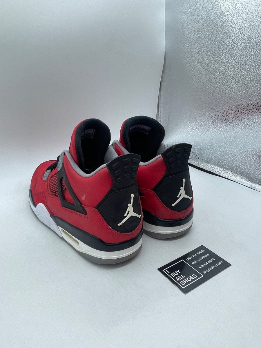 Jordan 4 Retro Toro Bravo 13 (Moderately Worn Pre-Owned) - Image 4