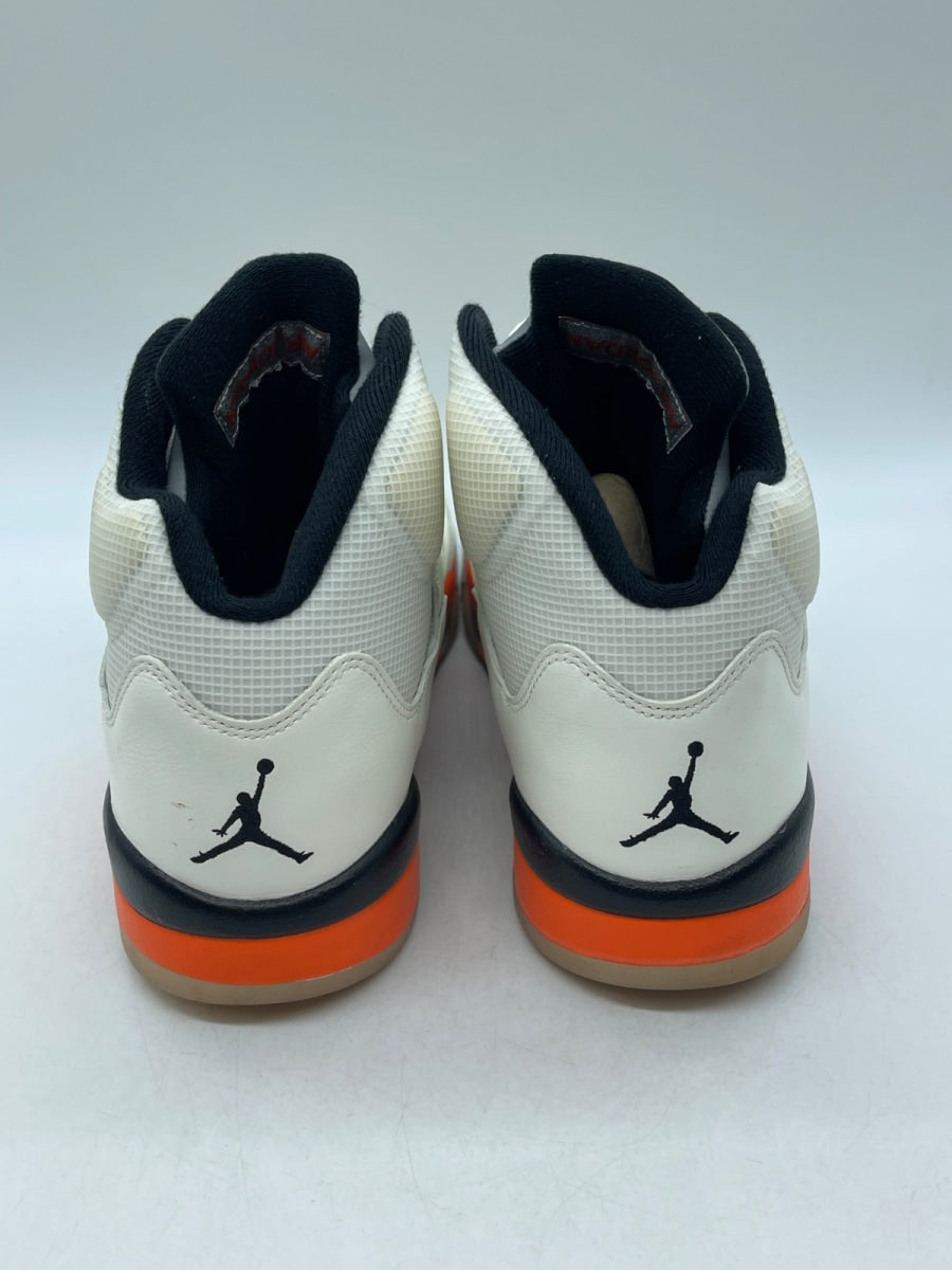 Jordan 5 Retro Shattered Backboard 12 (Moderately Worn Pre-Owned)JordanWhite/Multi-Color-Multi-Color-Total Orange - Image 3