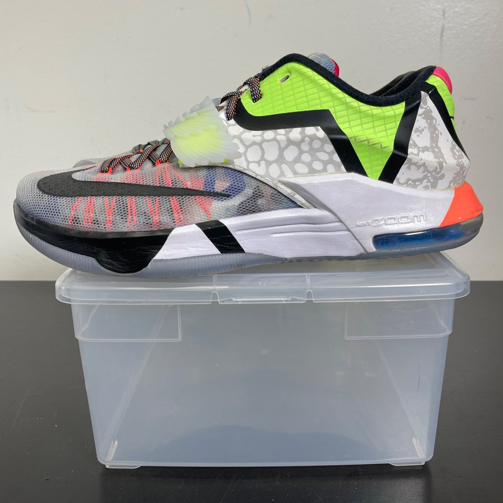 Nike KD 7 What the KD 10 (Moderately Worn Pre-Owned)NikeMulti-Color/Black Horizon - Image 3