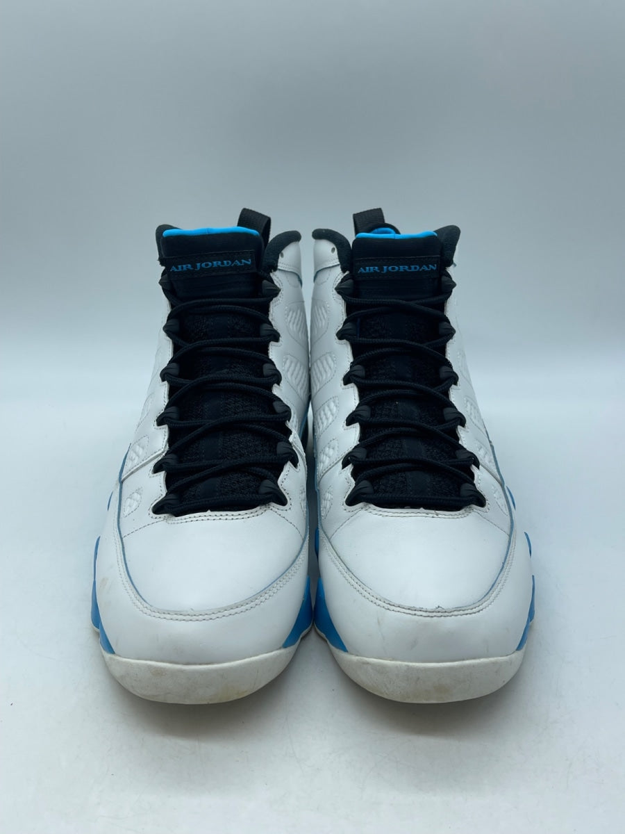Jordan 9 Retro Powder Blue (2024) 14 (Moderately Worn Pre-Owned)JordanSummit White/Black/Dark Powder Blue - Image 2