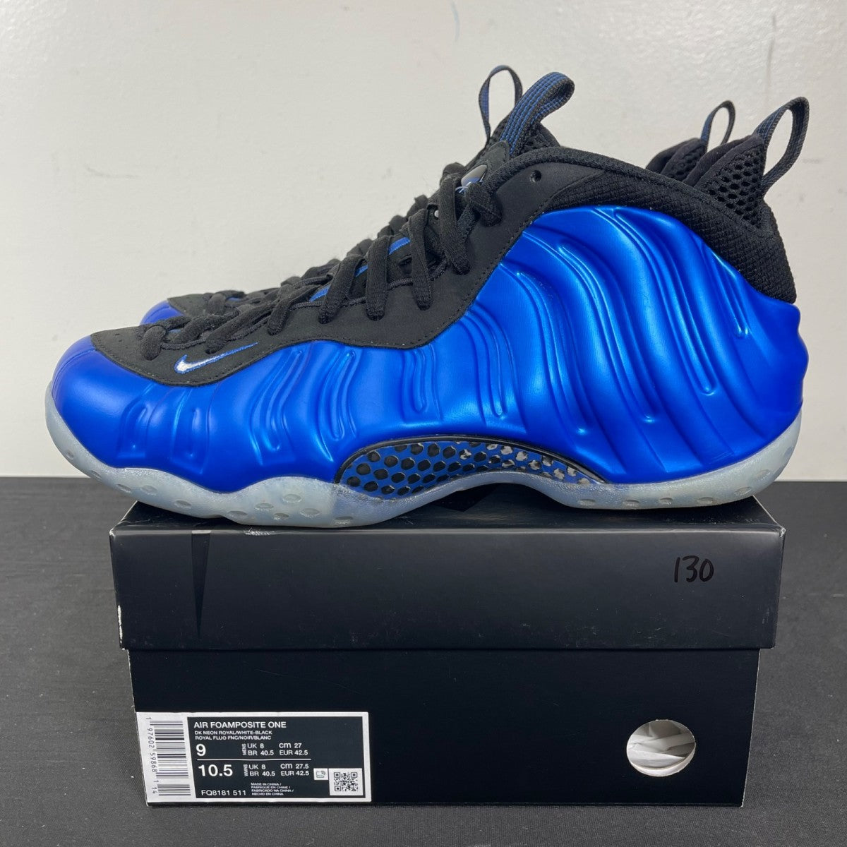 Nike Air Foamposite One International Blue (Size 9) - Image 3