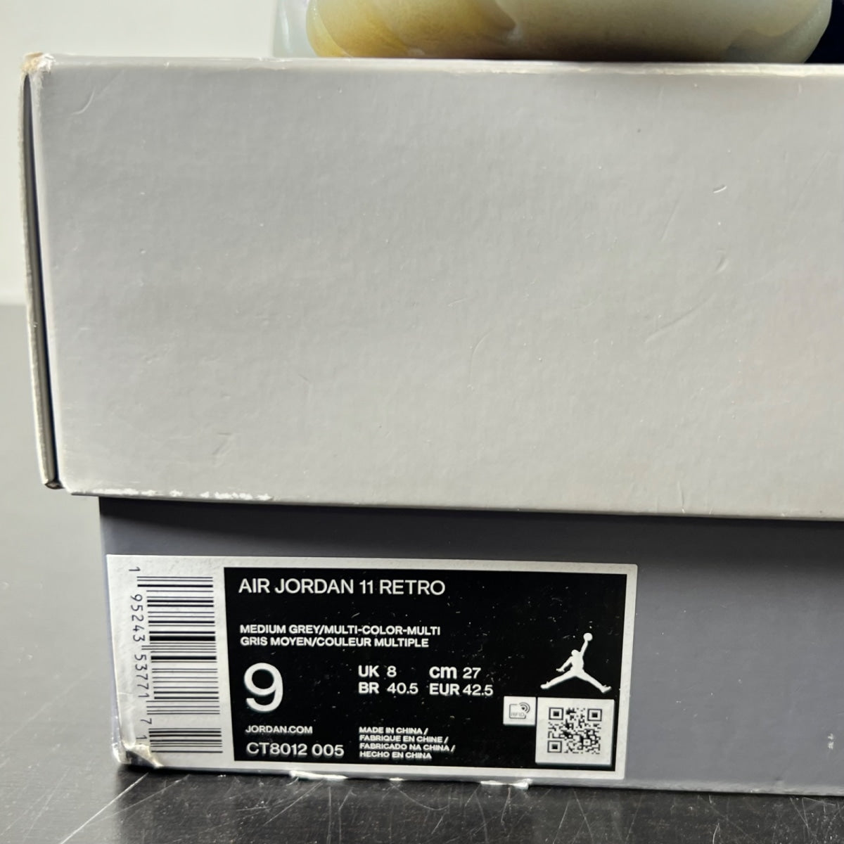 Jordan 11 Retro Cool Grey (2021) 9 (Lightly Worn Pre-Owned)JordanMedium Grey/Multi-Color/Multi-Color - Image 5