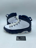 Jordan 9 Retro Pearl Blue 13 (Moderately Worn Pre-Owned) - Image 1