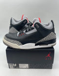 Jordan 3 Retro Black Cement (2018) 9 (Lightly Worn Pre-Owned)JordanBlack/Fire Red-Cement Grey-White - Image 1