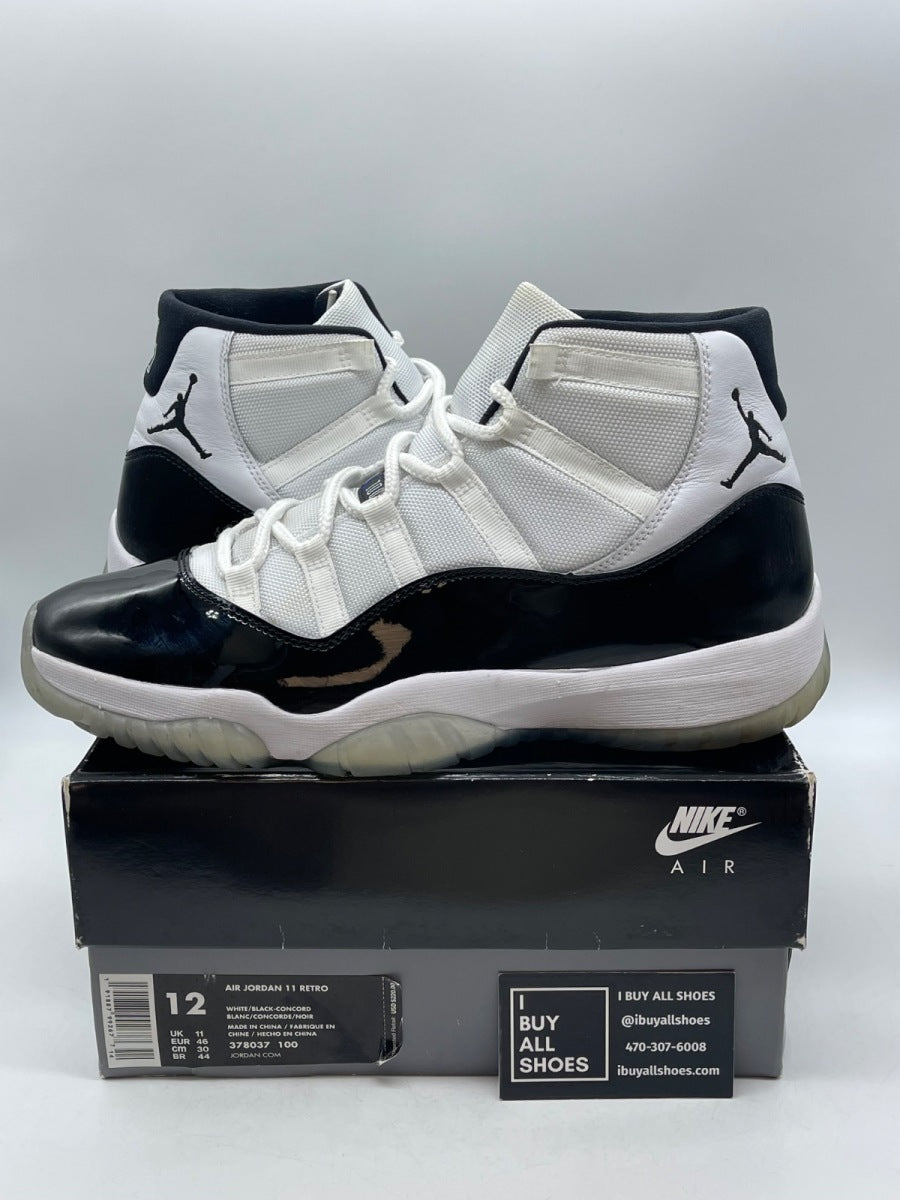 Jordan 11 Retro Concord (2018) 12 (Moderately Worn Pre-Owned) - Image 1