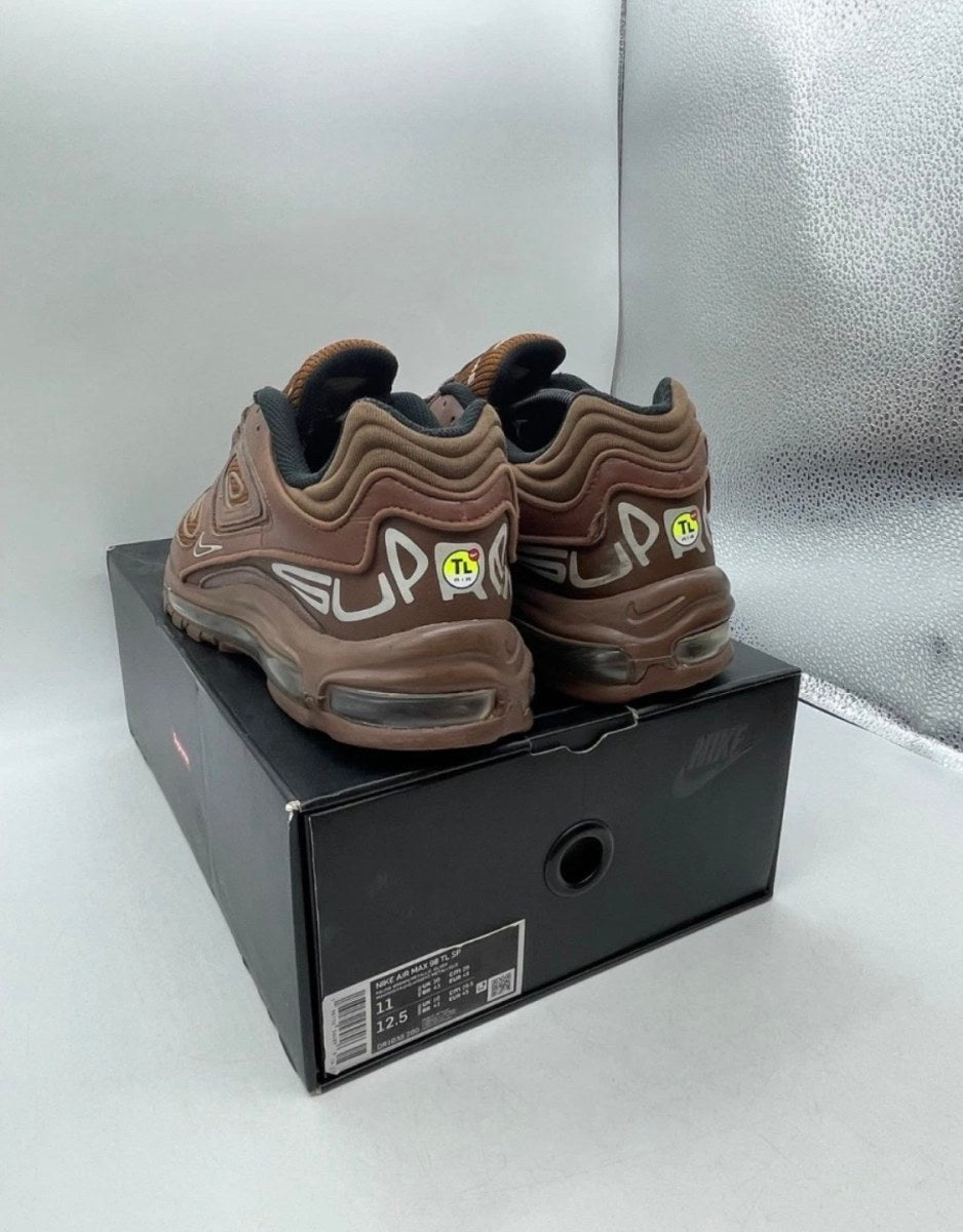 Nike Air Max 98 TL Supreme Brown 11 (Lightly Worn Pre-Owned)NikeBrown/Brown - Image 4