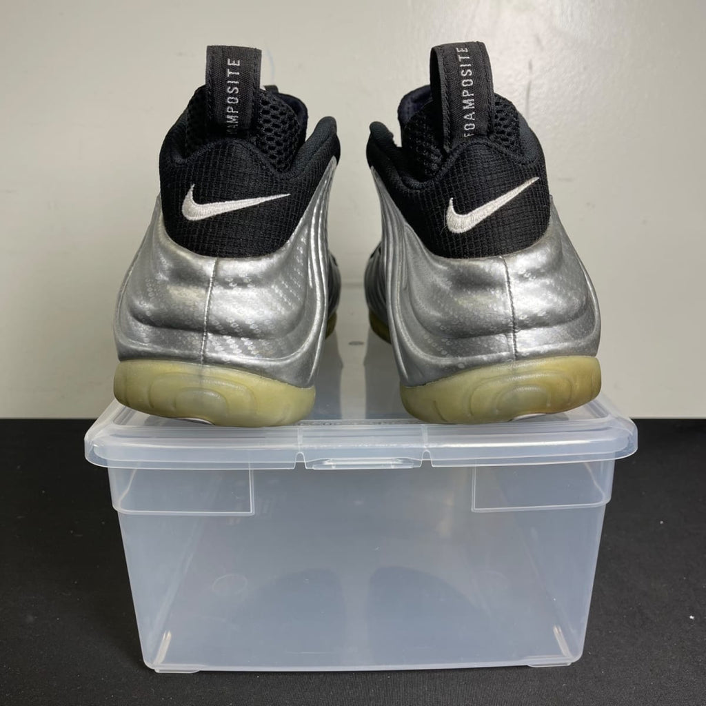 Nike Air Foamposite Pro Silver Surfer (Size 11.5) - aux