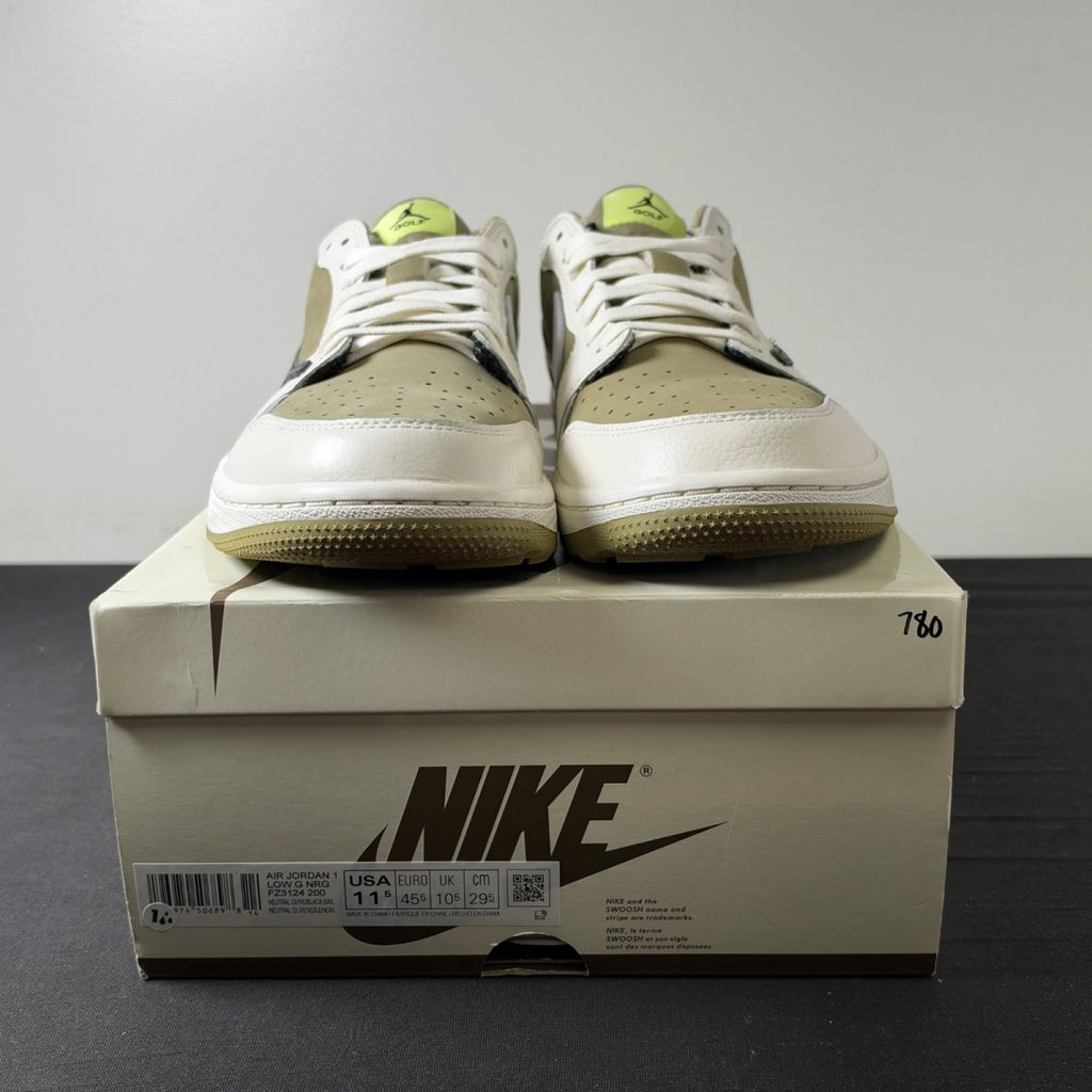 Jordan 1 Retro Low Golf Travis Scott Neutral Olive (Size 11.5) - Image 2